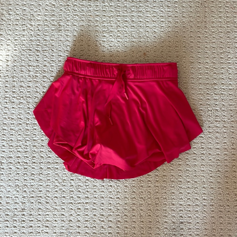 RED Free People Movement On Point Skort XS